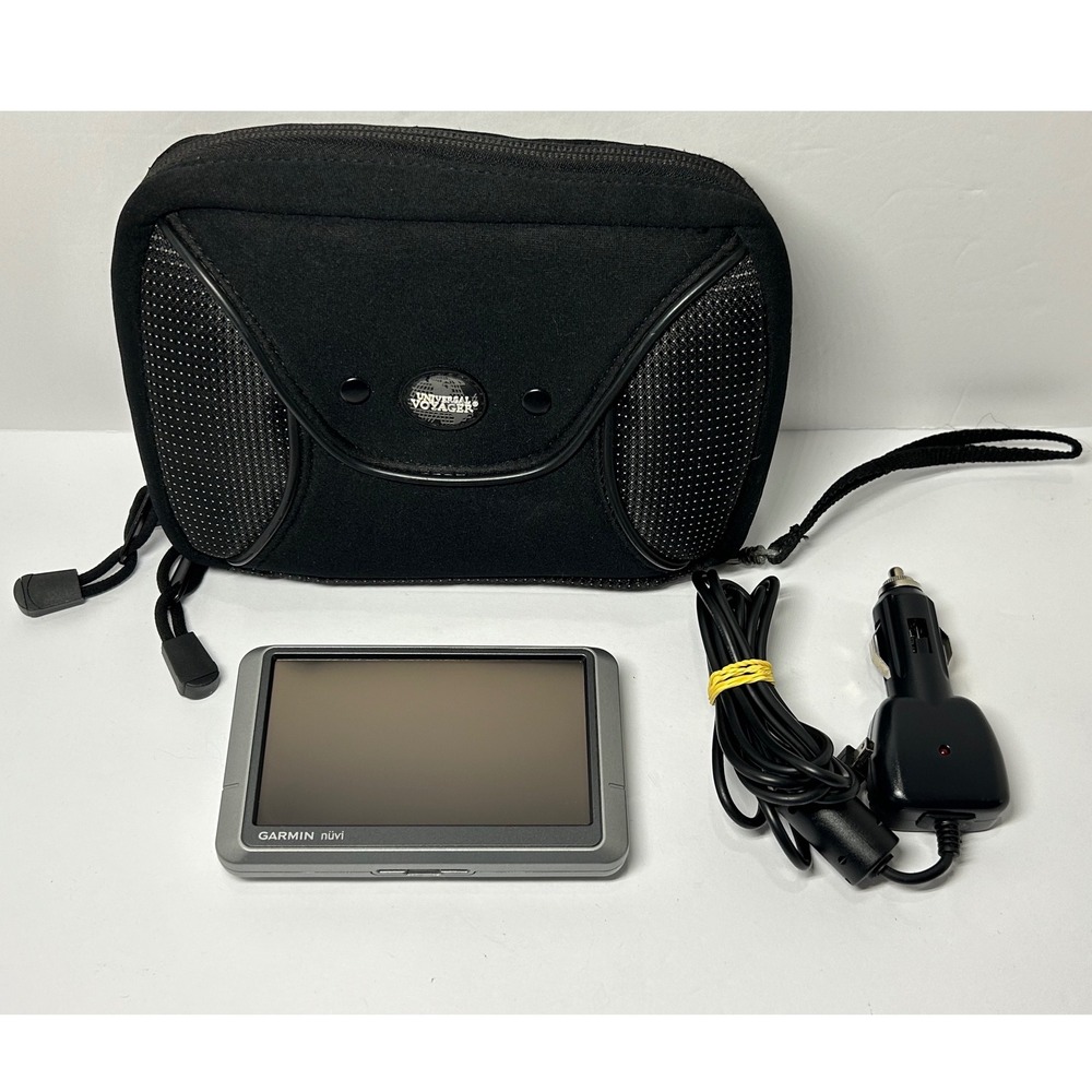 Garmin Nuvi 200w GPS Navigation System with Case and Car Charger Works